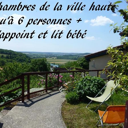 Les Chambres De La Ville Haute Dun-sur-Meuse Екстер'єр фото