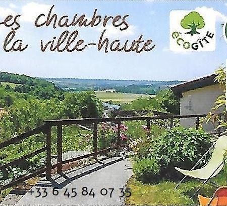 Les Chambres De La Ville Haute Dun-sur-Meuse Екстер'єр фото