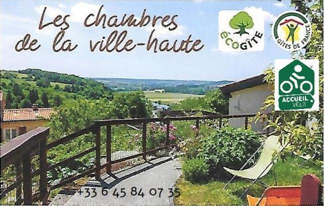 Les Chambres De La Ville Haute Dun-sur-Meuse Екстер'єр фото